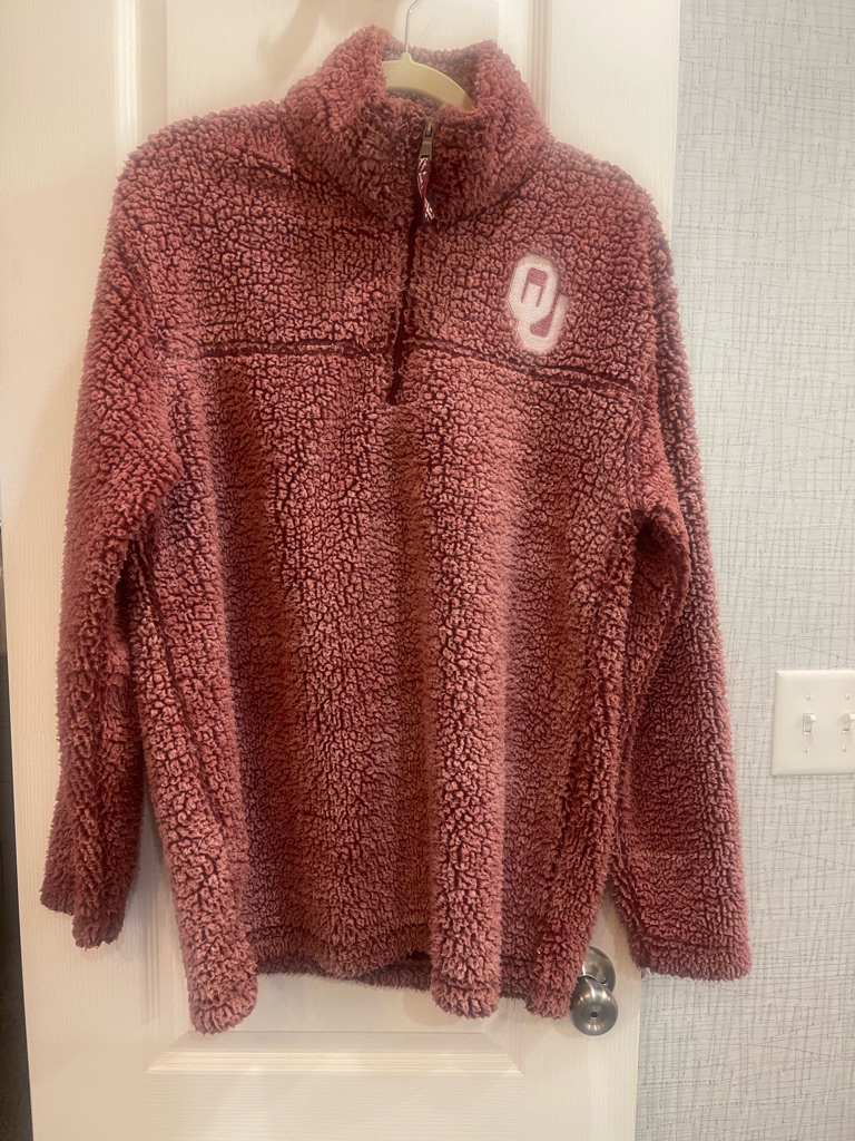 Boxercraft Rosewood Sherpa Cowl Pullover With Embroidered Logo